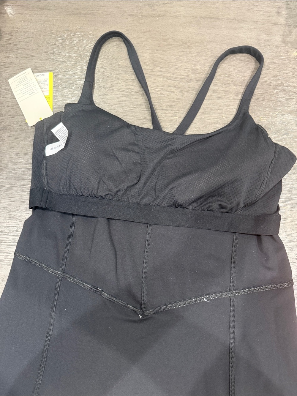 All in Motion Black Short Bodysuit - Picture 5 of 8